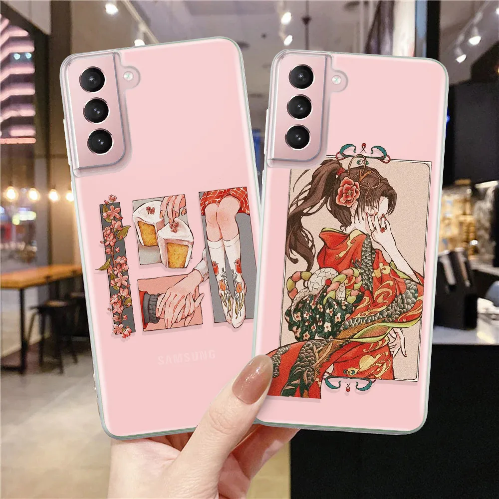 Woman Girl Illustration Case for Samsung Galaxy S20 S21 S9 Note 20 10 Lite 9 8 A01 S10 S10e S22 Plus Ultra FE S8 Clear Soft TPU
Woman Girl Illustration Case for Samsung Galaxy S20 S21 S9 Note 20 10 Lite 9 8 A01 S10 S10e S22 Plus Ultra FE S8 Clear Soft TPU