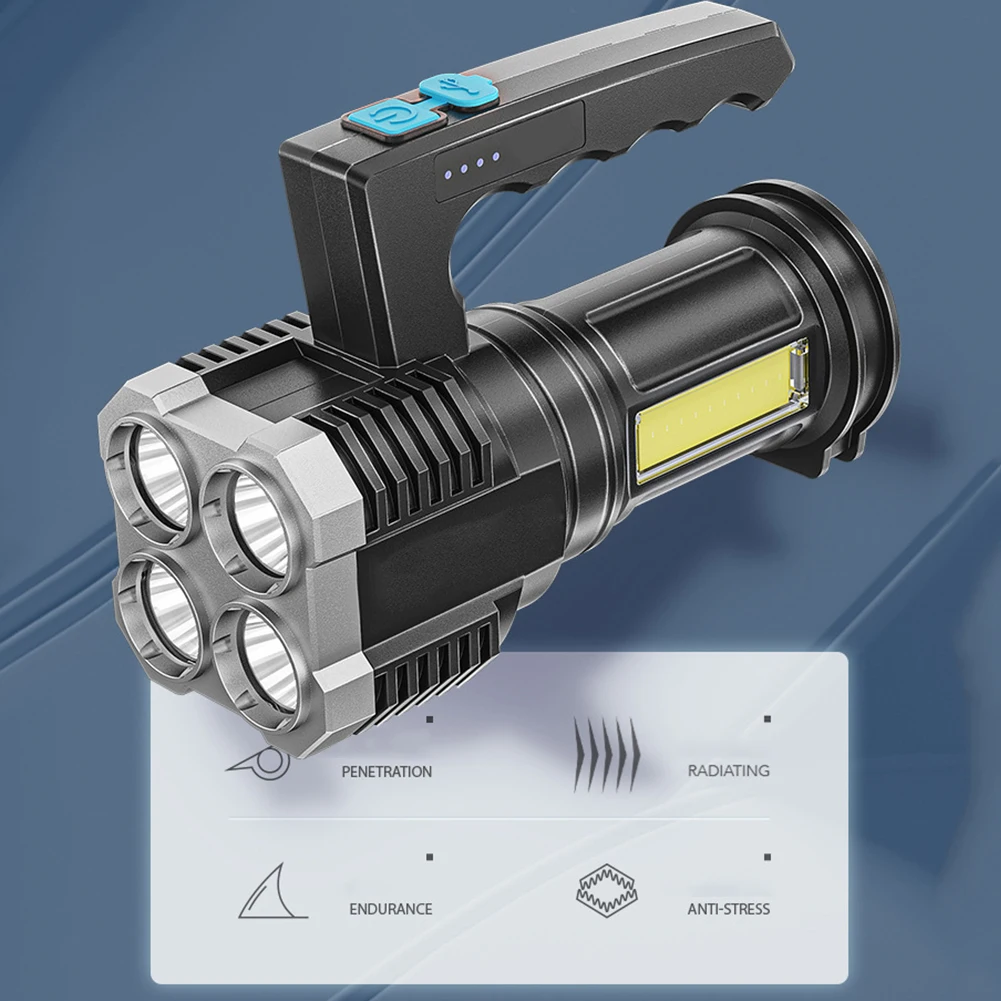 Portable Camping Work Light Dual Light Source LED COB Outdoor Camping Spotlight Life Waterproof for Hiking Hunting Night Fishing
Portable Camping Work Light Dual Light Source LED COB Outdoor Camping Spotlight Life Waterproof for Hiking Hunting Night Fishing