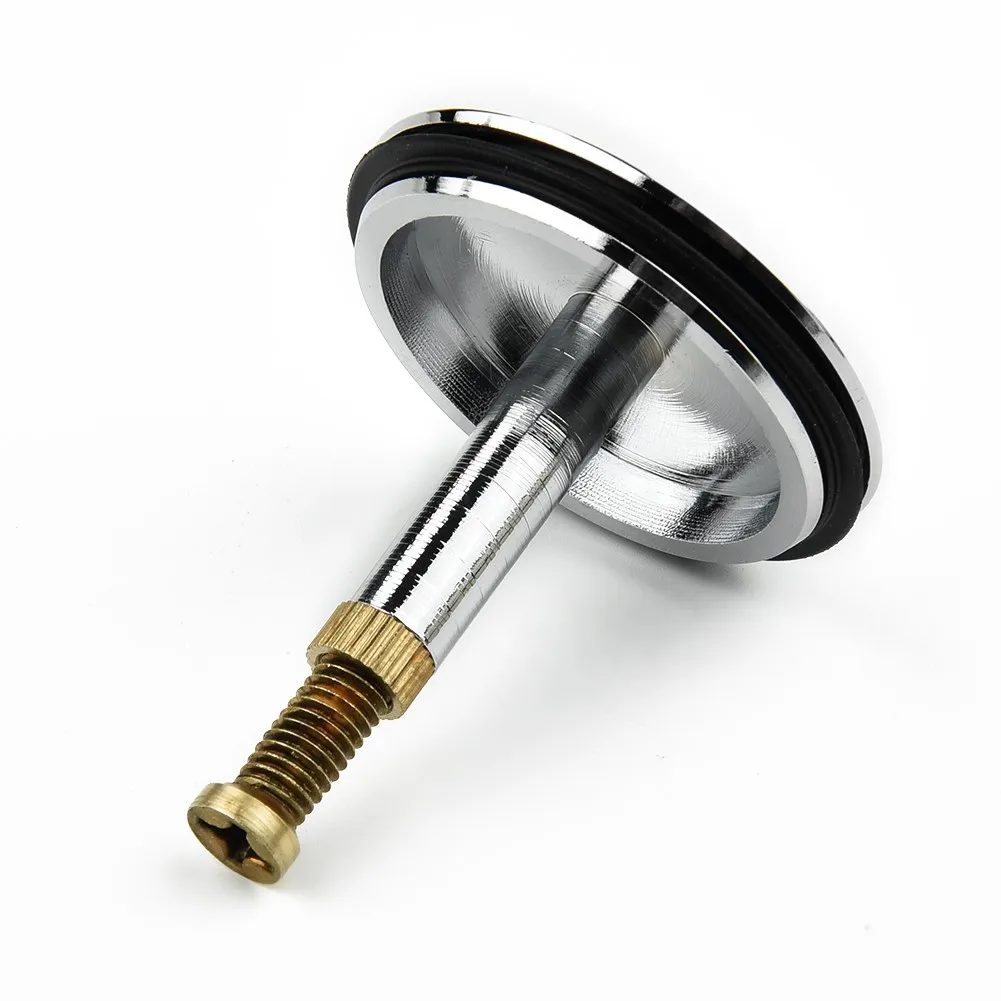 Silver 43mm Bathtub Drain Stopper Bathroom Bath Tub Sink Waste Pop-Up Plug Easy To Use And Install For Most Sinks Bath Tubs
Silver 43mm Bathtub Drain Stopper Bathroom Bath Tub Sink Waste Pop-Up Plug Easy To Use And Install For Most Sinks Bath Tubs