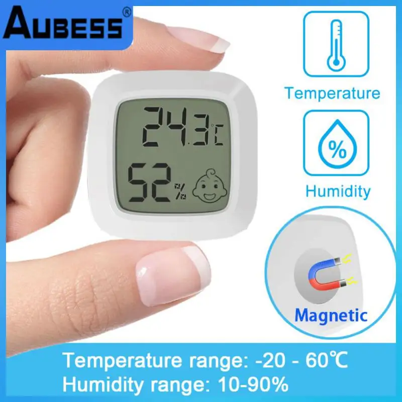 Temperature Humidity Meter Sensor Room Mini Upgrade Thermohygrometer Digital Gauge Weather Station Smiley Lcd Digital Indoor
Temperature Humidity Meter Sensor Room Mini Upgrade Thermohygrometer Digital Gauge Weather Station Smiley Lcd Digital Indoor