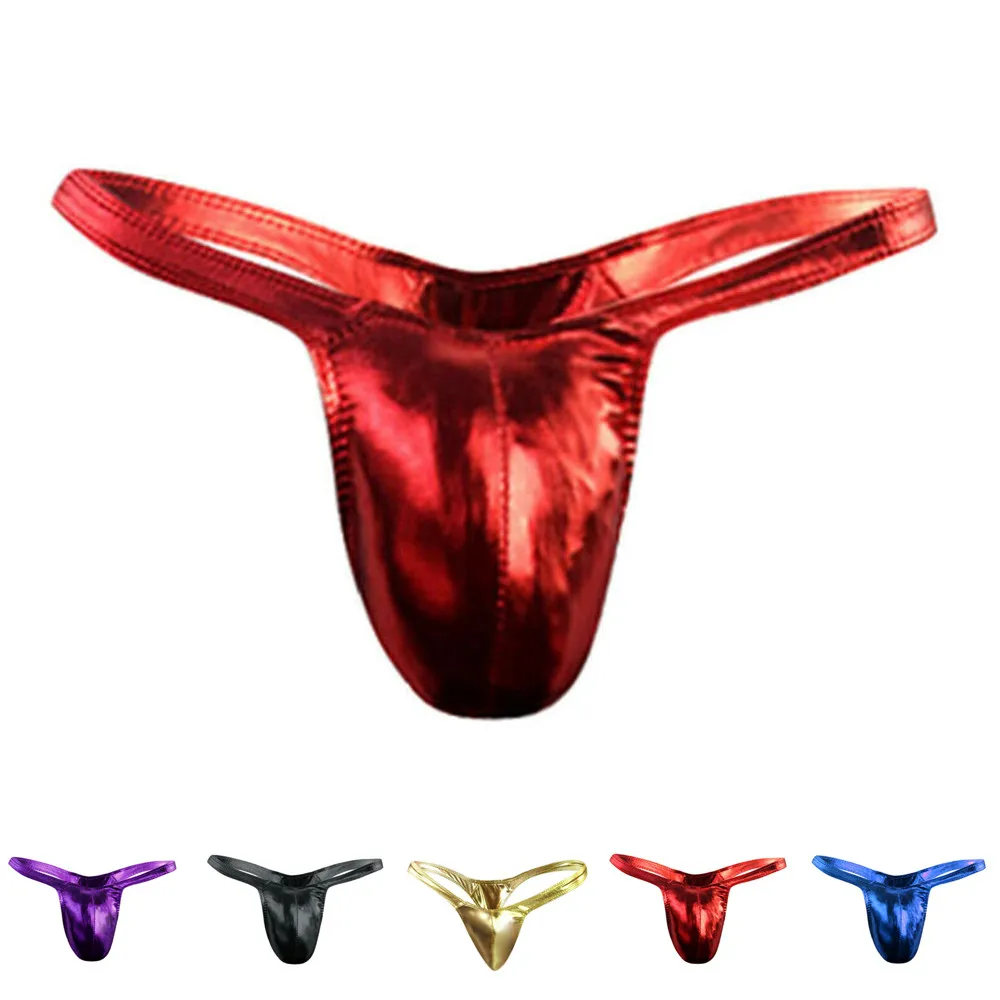 Men Comfortable Pantie Sexy Leather Briefs PU Underwear G String Thongs Trunk Nightclub Fashion Gay Clothes Sissy Pants Intimate
Men Comfortable Pantie Sexy Leather Briefs PU Underwear G String Thongs Trunk Nightclub Fashion Gay Clothes Sissy Pants Intimate