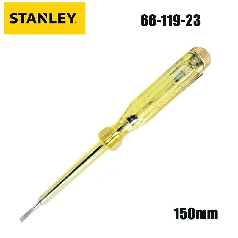 Многофункциональная отвертка STANLEY для обнаружения утечек 500В
Многофункциональная отвертка STANLEY для обнаружения утечек 500В