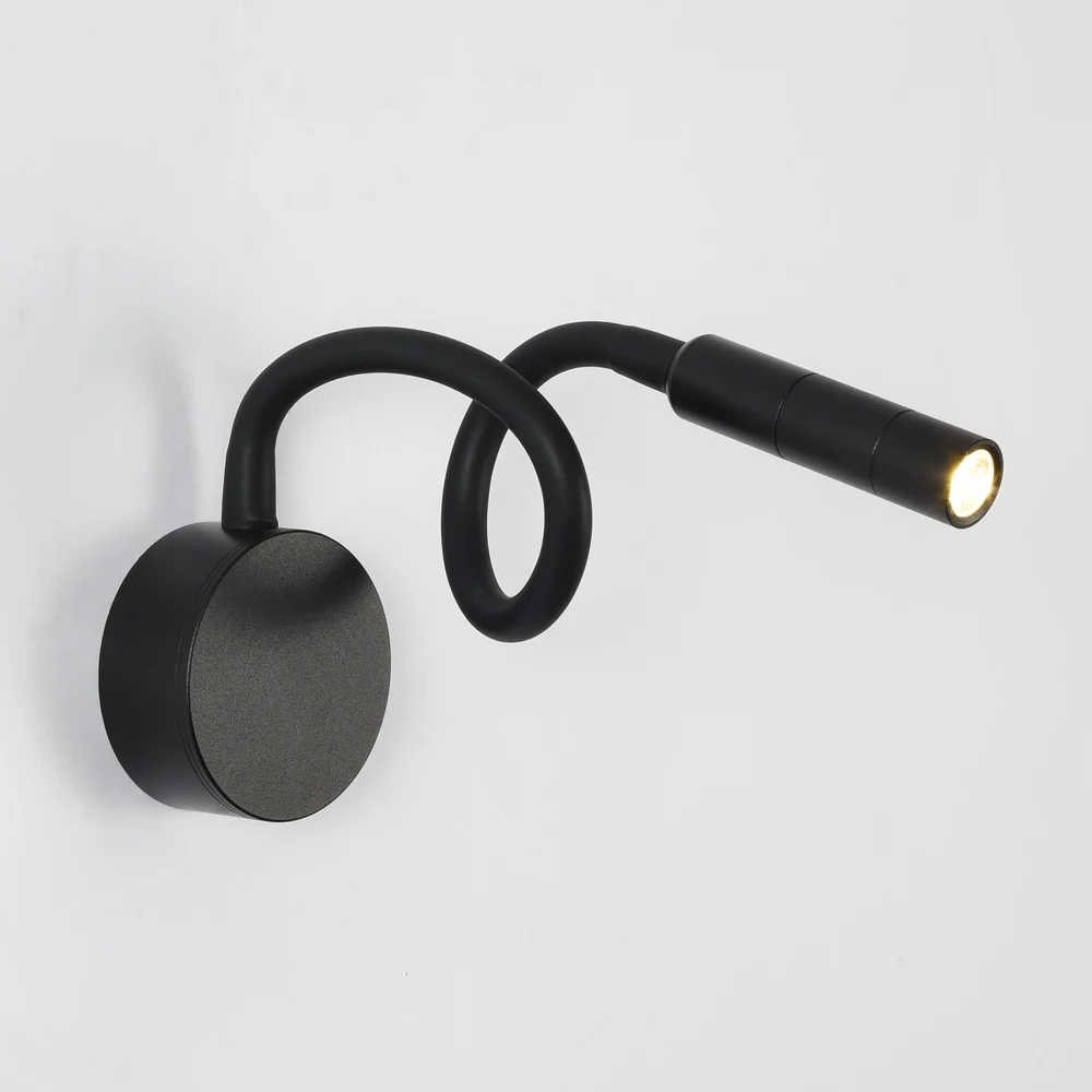 Hartisan Book Reading Lamp Bedside Study LED Flexible Wall Night Lights Sconces Mounted Switch 3W Hose Rotatable Lighting
Hartisan Book Reading Lamp Bedside Study LED Flexible Wall Night Lights Sconces Mounted Switch 3W Hose Rotatable Lighting