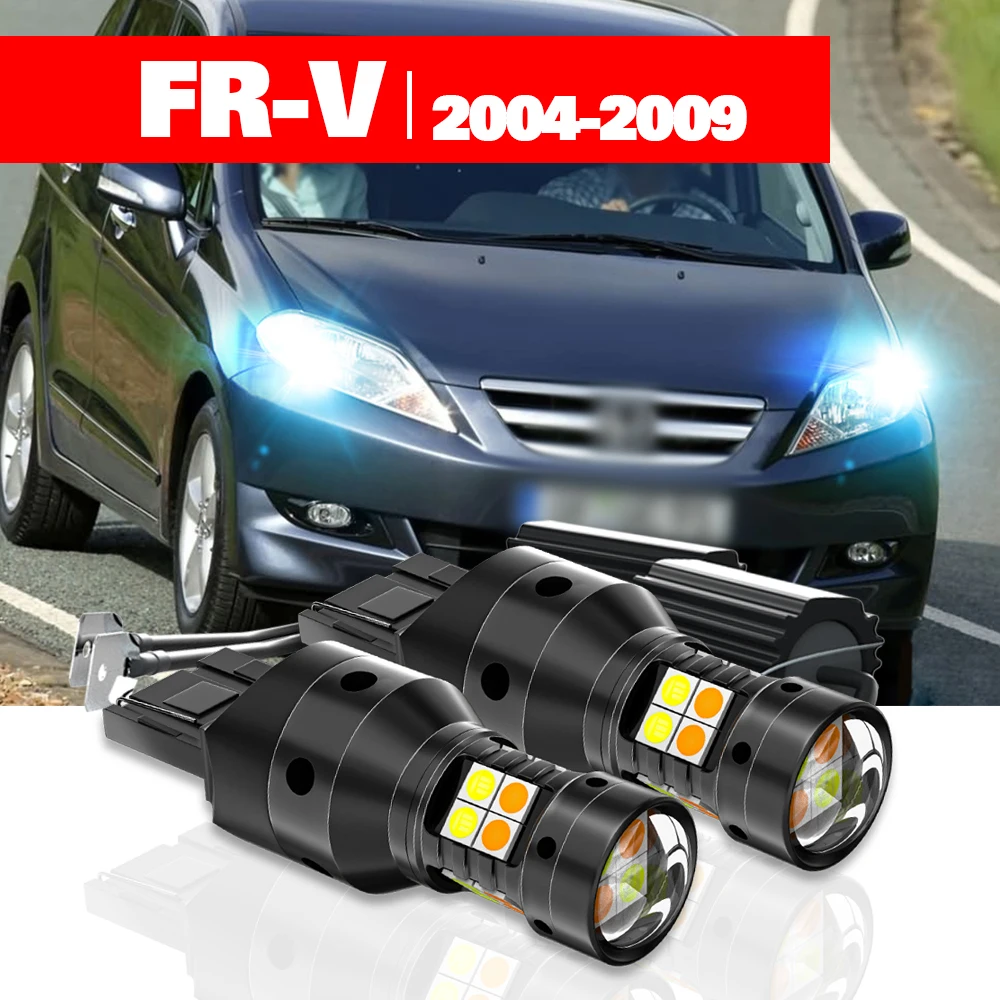 For Honda FR-V FRV 2004-2009 Accessories 2pcs LED Dual Mode Turn Signal+Daytime Running Light DRL 2005 2006 2007 2008
For Honda FR-V FRV 2004-2009 Accessories 2pcs LED Dual Mode Turn Signal+Daytime Running Light DRL 2005 2006 2007 2008