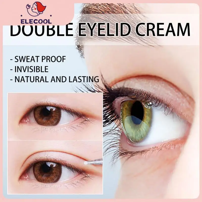 

Transparent Fold Eyelid 1pcs Lasting Lift Long Glue Eyelid Double Eyelids Styling Shaping Cream Long-acting Invisible