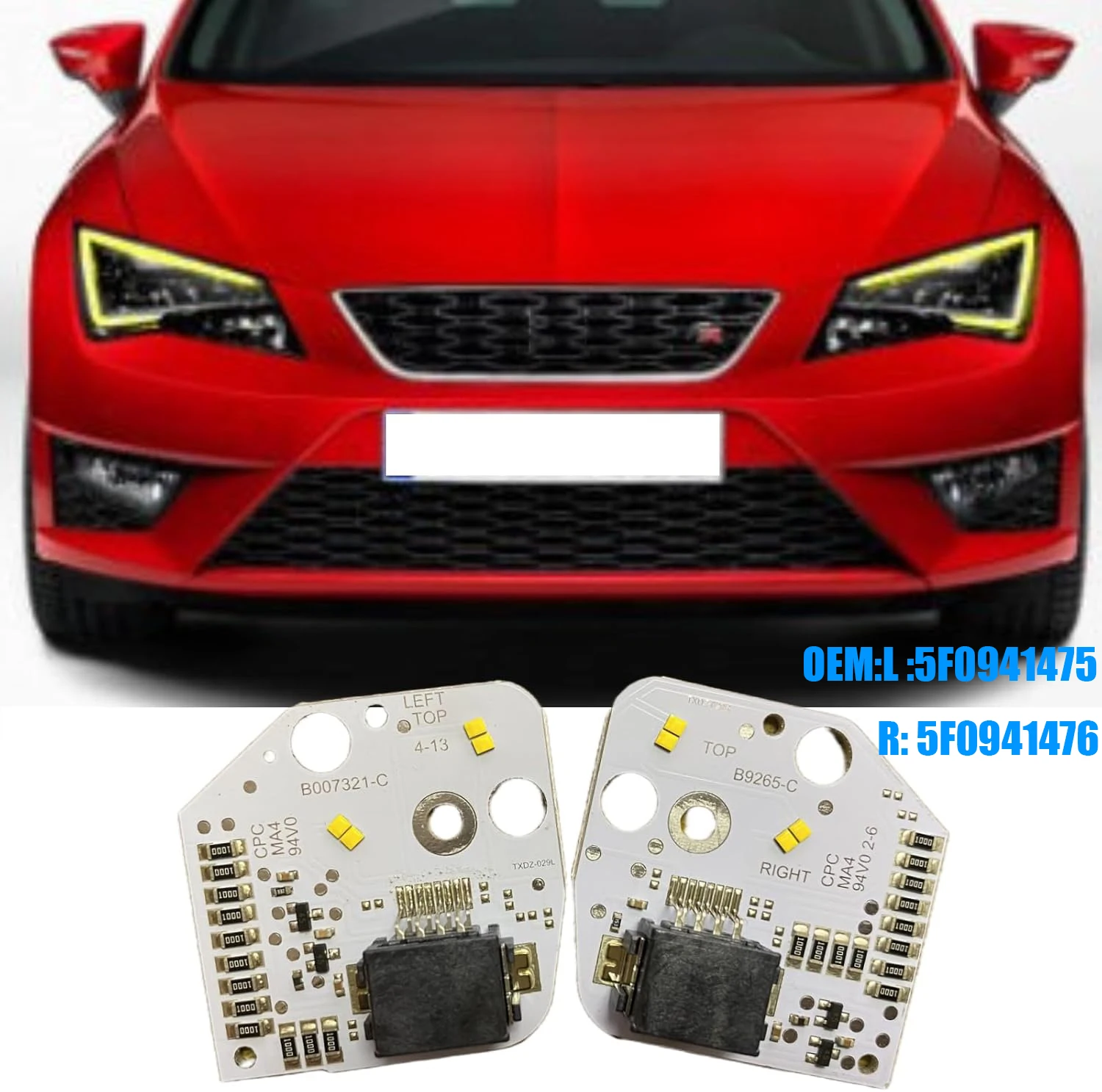 Для 2013-2016 Seat Leon Cupra 5F Mk3 светодиодный модуль фары DRL модуль дневных ходовых огней заменяет Angel Eye 5F 0941475 /5Ф 0941476
Для 2013-2016 Seat Leon Cupra 5F Mk3 светодиодный модуль фары DRL модуль дневных ходовых огней заменяет Angel Eye 5F 0941475 /5Ф 0941476