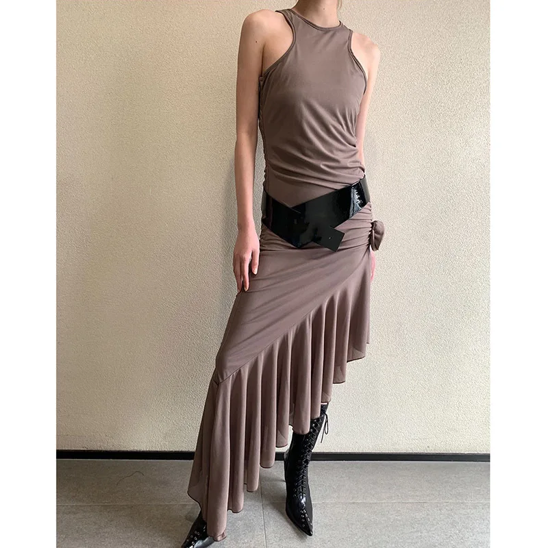 Blue Ocean Mermaid Series Runway Elegant Sexy Long Dresses Women 23SS Y2K Spicy Girl High End Off Shoulder 3D Rose Pleated Dress
Blue Ocean Mermaid Series Runway Elegant Sexy Long Dresses Women 23SS Y2K Spicy Girl High End Off Shoulder 3D Rose Pleated Dress