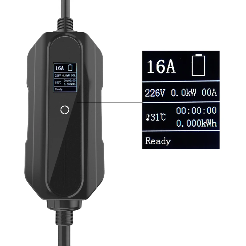 Mode2 Type2 AC EV Charging Cable IEC EV Portable Charger Cable Chinese Hot-sell 16A 250V Type 2 Schuko Plug 24 Month Ev
Mode2 Type2 AC EV Charging Cable IEC EV Portable Charger Cable Chinese Hot-sell 16A 250V Type 2 Schuko Plug 24 Month Ev