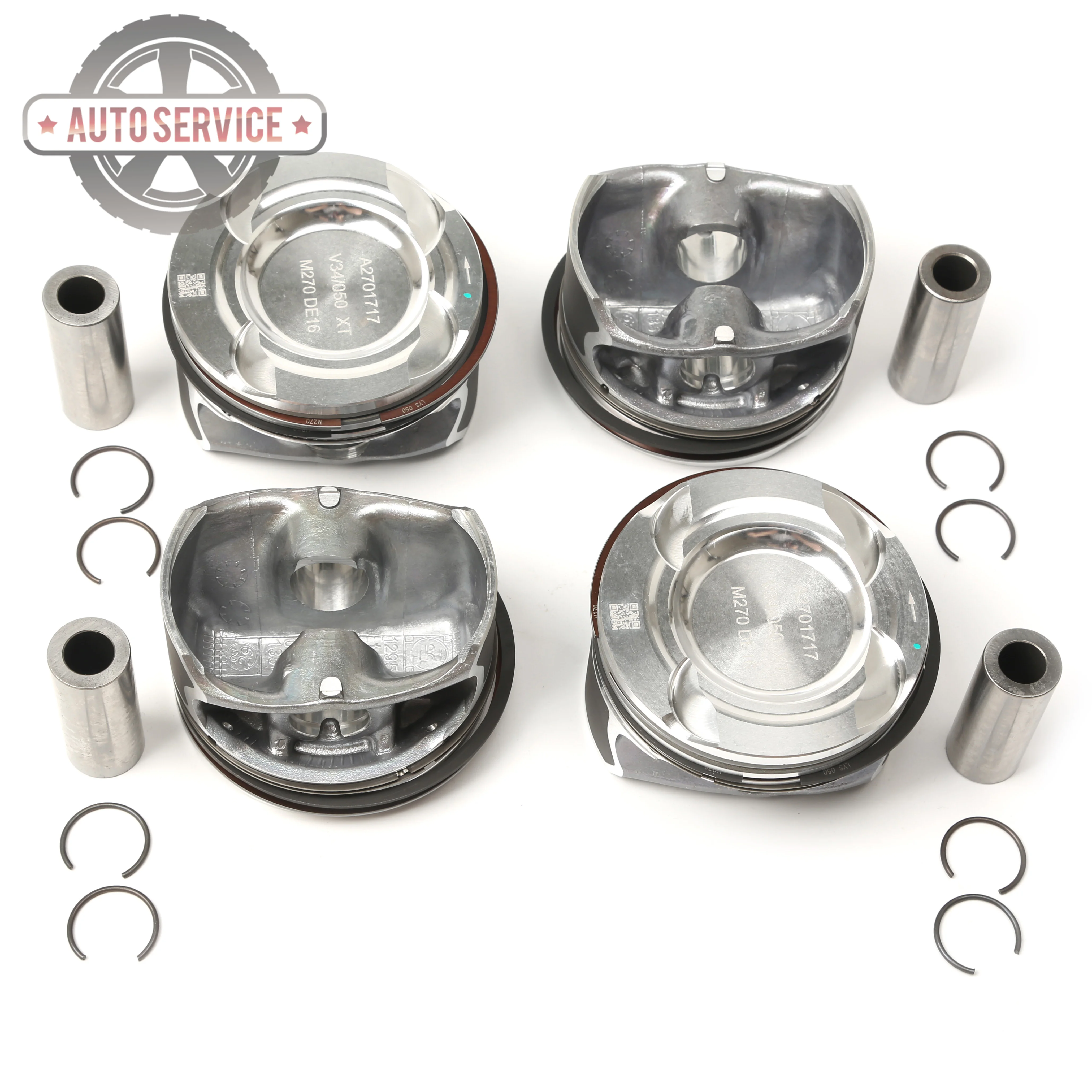 A2700302717 New Oversized 0.5MM Piston Assembly Set For Mercedes-Benz A 180 B 180 CLA 180 M270.910 GLA 200 2014-2015 A2700300124
A2700302717 New Oversized 0.5MM Piston Assembly Set For Mercedes-Benz A 180 B 180 CLA 180 M270.910 GLA 200 2014-2015 A2700300124