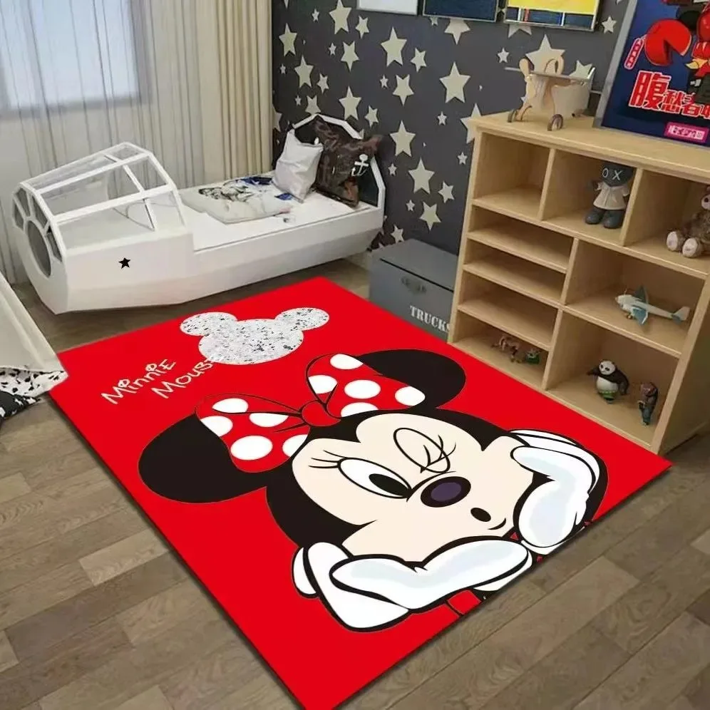 Disney Mickey Minnie Mouse Baby Play Mat Anti-slip Bathroom Carpet for Living Room Floor Mat Home Decor Bedroom Carpet
Disney Mickey Minnie Mouse Baby Play Mat Anti-slip Bathroom Carpet for Living Room Floor Mat Home Decor Bedroom Carpet