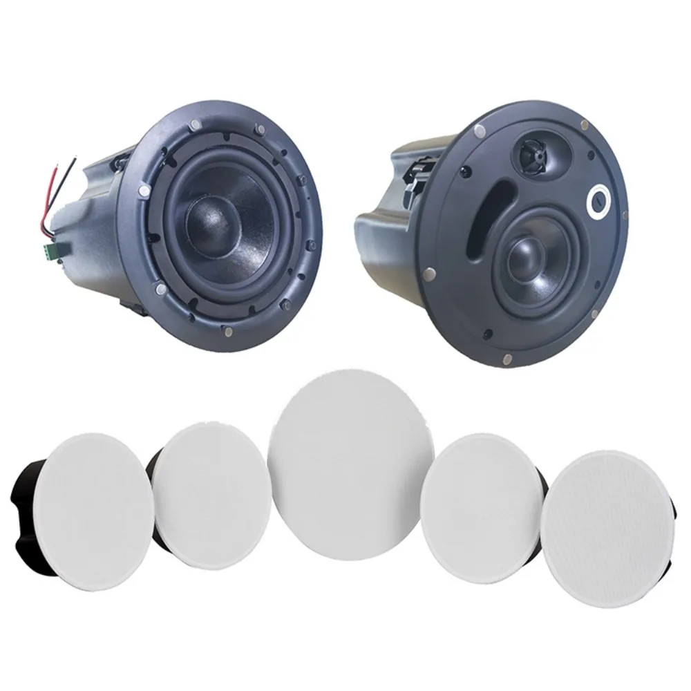 Cheap Price 4-inch +8-inch White Active Bluetooth Ceiling Speaker System
Cheap Price 4-inch +8-inch White Active Bluetooth Ceiling Speaker System