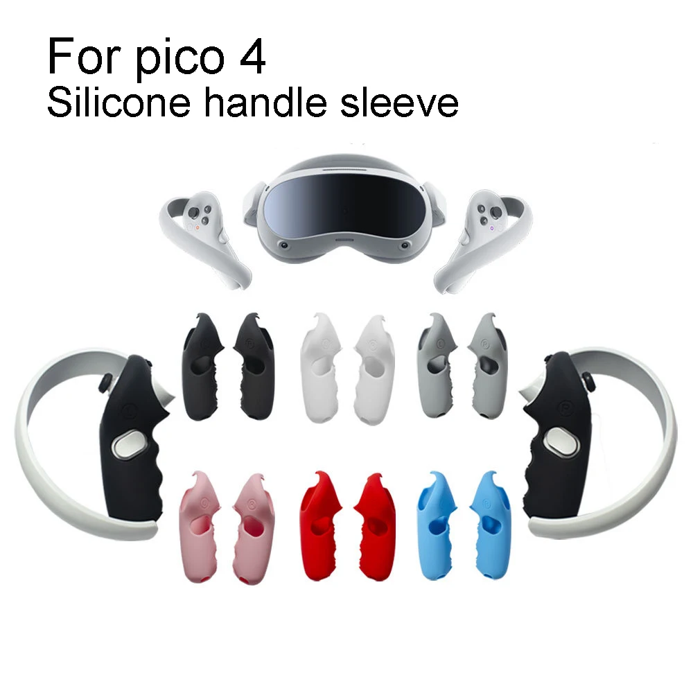 Аксессуары для PICO4, силиконовая ручка, удобная на ощупь, подходит для чехла с ручкой VR для PICO4
Аксессуары для PICO4, силиконовая ручка, удобная на ощупь, подходит для чехла с ручкой VR для PICO4