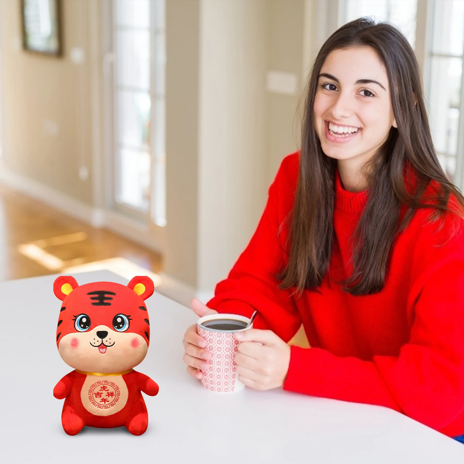 Tiger Mascot Decorations Doll 2022 Chinese New Year Plush Tiger Stuffed Animals Toys Zodiac Tiger Mascot Doll Stuffed Tiger
Tiger Mascot Decorations Doll 2022 Chinese New Year Plush Tiger Stuffed Animals Toys Zodiac Tiger Mascot Doll Stuffed Tiger