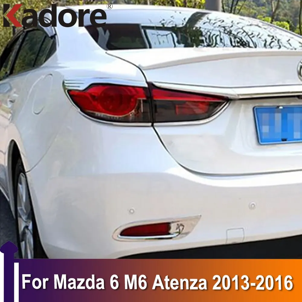 For Mazda 6 M6 Atenza 2013 2014 2015 2016 ABS Chrome Rear Tail Light Lamp Cover Trim Frame Car Exterior Accessories Sticker
For Mazda 6 M6 Atenza 2013 2014 2015 2016 ABS Chrome Rear Tail Light Lamp Cover Trim Frame Car Exterior Accessories Sticker