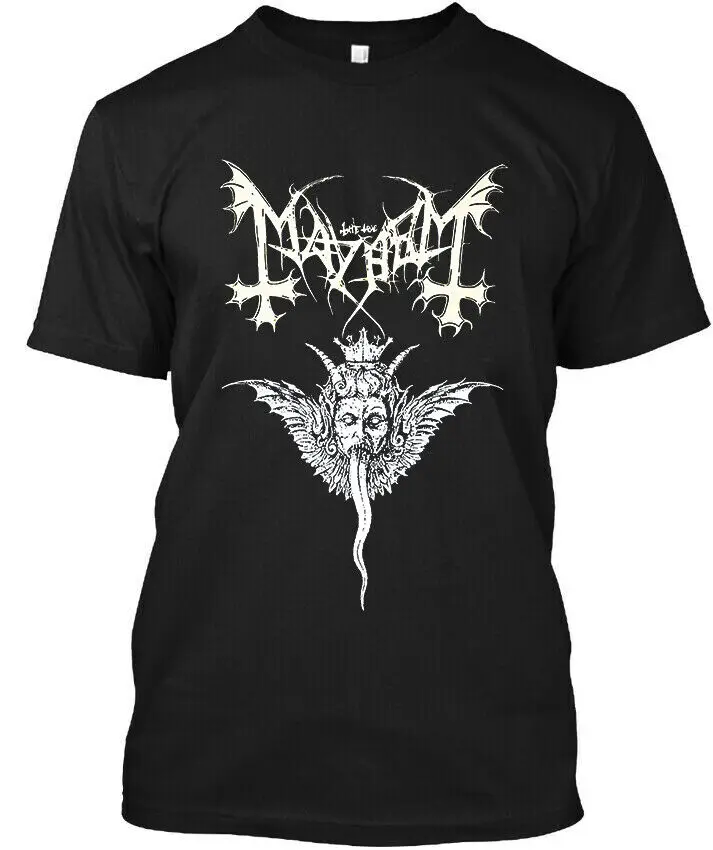 Mayhem Daemon норвежская черная музыкальная Ретро-художественная Винтажная Футболка