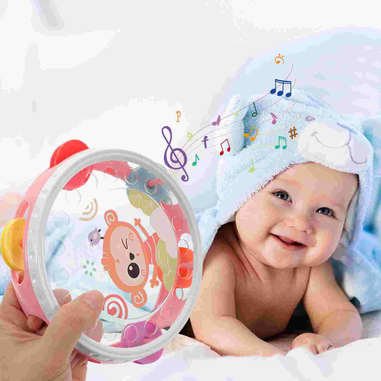 Children Clapping Tambourine Hand Bells Adults Delicate Tambourines Music Plastic Percussion Instruments Cute Drum Toy
Children Clapping Tambourine Hand Bells Adults Delicate Tambourines Music Plastic Percussion Instruments Cute Drum Toy