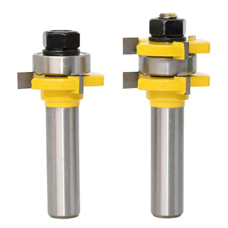 6mm/6.35mm/8mm ShankTongue & Groove T-Slot Joint Assemble Router Bit For Flooring Panel Woodworking Tool Milling Cutters
6mm/6.35mm/8mm ShankTongue & Groove T-Slot Joint Assemble Router Bit For Flooring Panel Woodworking Tool Milling Cutters