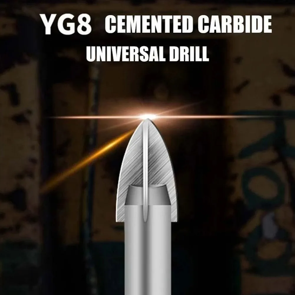 7Pcs Efficient Universal Drilling Tool Multifunctional Cross Alloy Drill Bits Ceramic Wall Glass Tile Hole Opening Power Tool
7Pcs Efficient Universal Drilling Tool Multifunctional Cross Alloy Drill Bits Ceramic Wall Glass Tile Hole Opening Power Tool