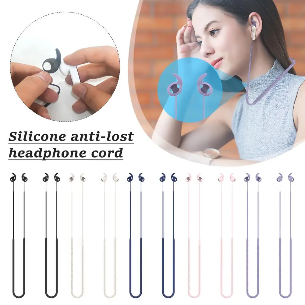 Для Samsung Galaxy Buds 3 Pro Bluetooth-гарнитура с защитой от потери шеи наушники силиконовый