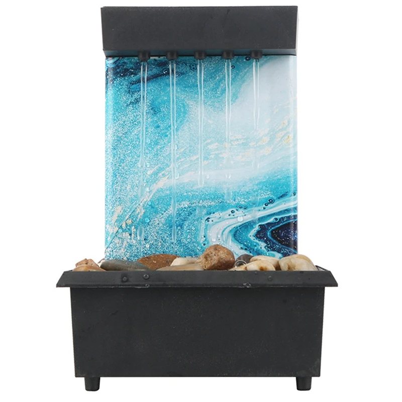 Office Home Decoration Pebbles Soothing Desktop Fountain, Indoor Waterfall Miniature Life
Office Home Decoration Pebbles Soothing Desktop Fountain, Indoor Waterfall Miniature Life