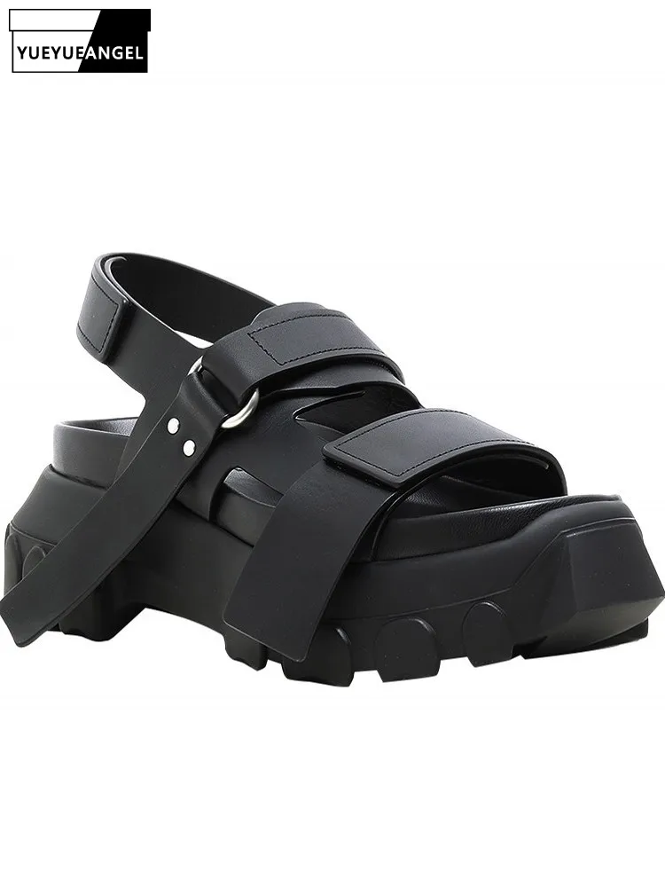 Summer Thick Heel Height Increasing Platform Sandals Women High Street Buckle Strap Fashion White Sandals Outdoor Beach Shoes
Summer Thick Heel Height Increasing Platform Sandals Women High Street Buckle Strap Fashion White Sandals Outdoor Beach Shoes