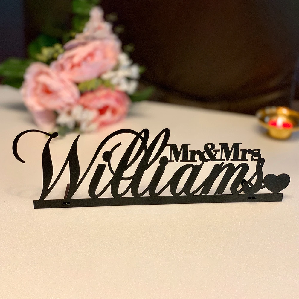 Personalized Wooden Last Name Sign Mr and Mrs Bride Groom Custom Place Setting Tags With Standing Wedding Party Table Decor
Personalized Wooden Last Name Sign Mr and Mrs Bride Groom Custom Place Setting Tags With Standing Wedding Party Table Decor