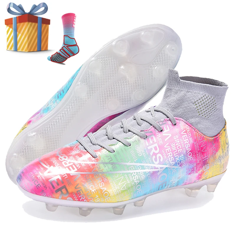 Football Shoes Men Summer Fashion Flying Woven Surface Breathable Football Boots Outdoor Lightweight High Ankle Training Shoes
Football Shoes Men Summer Fashion Flying Woven Surface Breathable Football Boots Outdoor Lightweight High Ankle Training Shoes