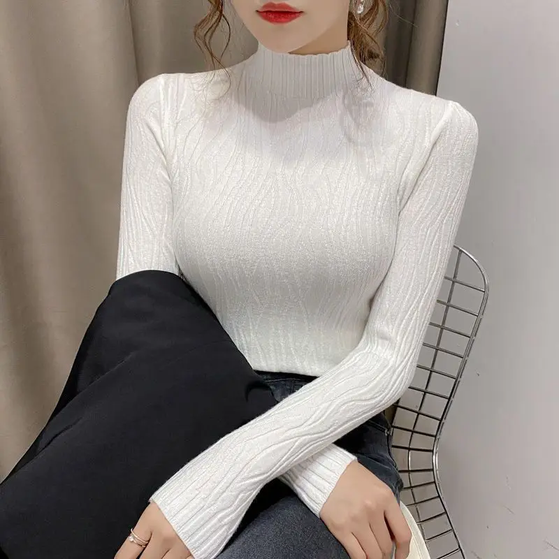 New Casual Fashion Elegant High-quality Niche Design Joker Lining Women's Half Turtle Neck Bottoming Shirt with Winter Clothes
New Casual Fashion Elegant High-quality Niche Design Joker Lining Women's Half Turtle Neck Bottoming Shirt with Winter Clothes