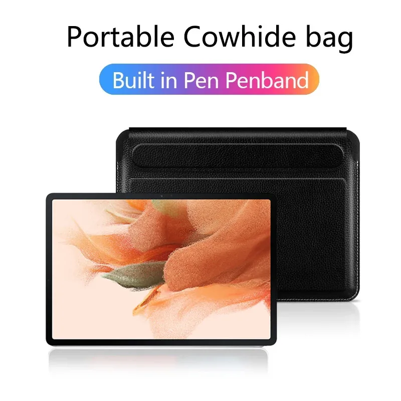 Case Sleeve Cowhide For Samsung Galaxy Tab S7 FE 12.4" SM-T730 T736 T735 Tablet Protective Cover Genuine Leather Pouch Bag Case
Case Sleeve Cowhide For Samsung Galaxy Tab S7 FE 12.4" SM-T730 T736 T735 Tablet Protective Cover Genuine Leather Pouch Bag Case