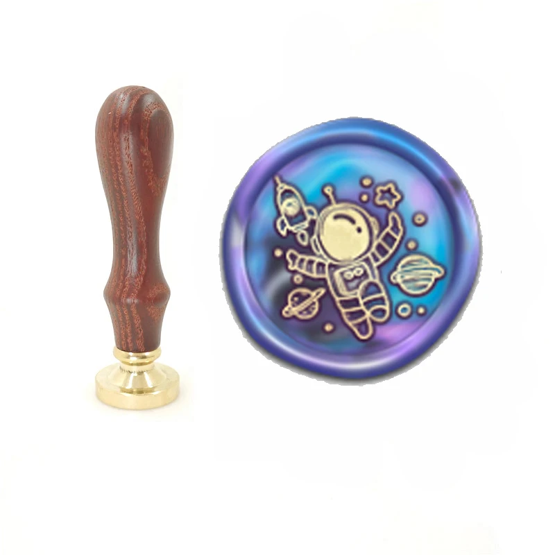 Astronaut Planet Wax Stamp Exquisite Paint wood handle,DIY Ancient Seal Retro Stamp,Personalized Stamp Wax Seal High Quality357
Astronaut Planet Wax Stamp Exquisite Paint wood handle,DIY Ancient Seal Retro Stamp,Personalized Stamp Wax Seal High Quality357