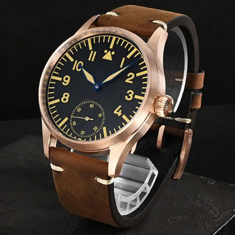 San Martin Top Brand Cusn8 Bronze Pilot Men Watch NH35 Automatic Mechanical Men Watches Military Simple Sapphire 10Bar Relojes
San Martin Top Brand Cusn8 Bronze Pilot Men Watch NH35 Automatic Mechanical Men Watches Military Simple Sapphire 10Bar Relojes