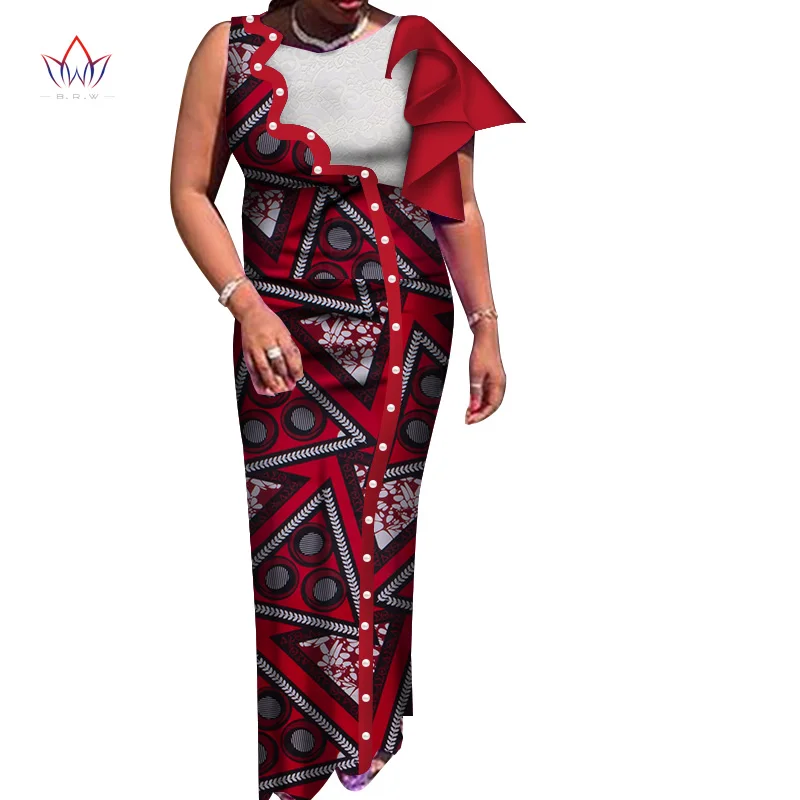 BRW African Dresses for Women Fashion Dashiki Long Party Sexy Dress Bazin Riche African Style Clothing Slip Party Dress WY4126
BRW African Dresses for Women Fashion Dashiki Long Party Sexy Dress Bazin Riche African Style Clothing Slip Party Dress WY4126