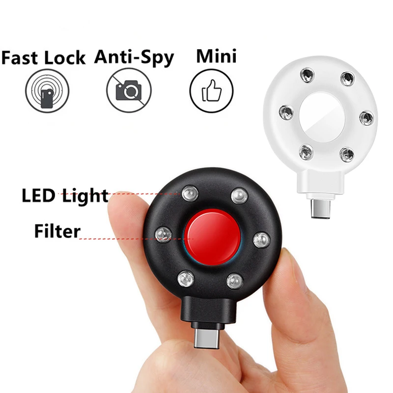 New Mini Anti Spy Camera Detector Signal Infrared Laser Detection Optical Lens Listening Wireless Camera Widget Finder Smart
New Mini Anti Spy Camera Detector Signal Infrared Laser Detection Optical Lens Listening Wireless Camera Widget Finder Smart