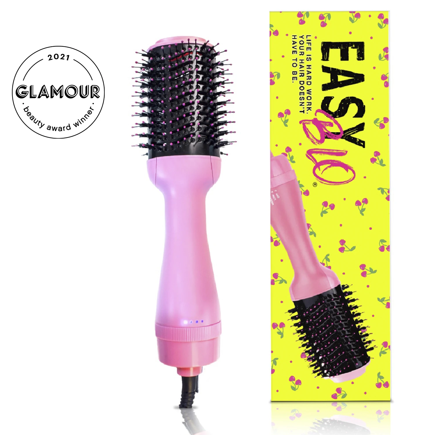 Щетка для укладки и сушки волос Easy Blo с помощью одного шага с горячим воздухом
Щетка для укладки и сушки волос Easy Blo с помощью одного шага с горячим воздухом