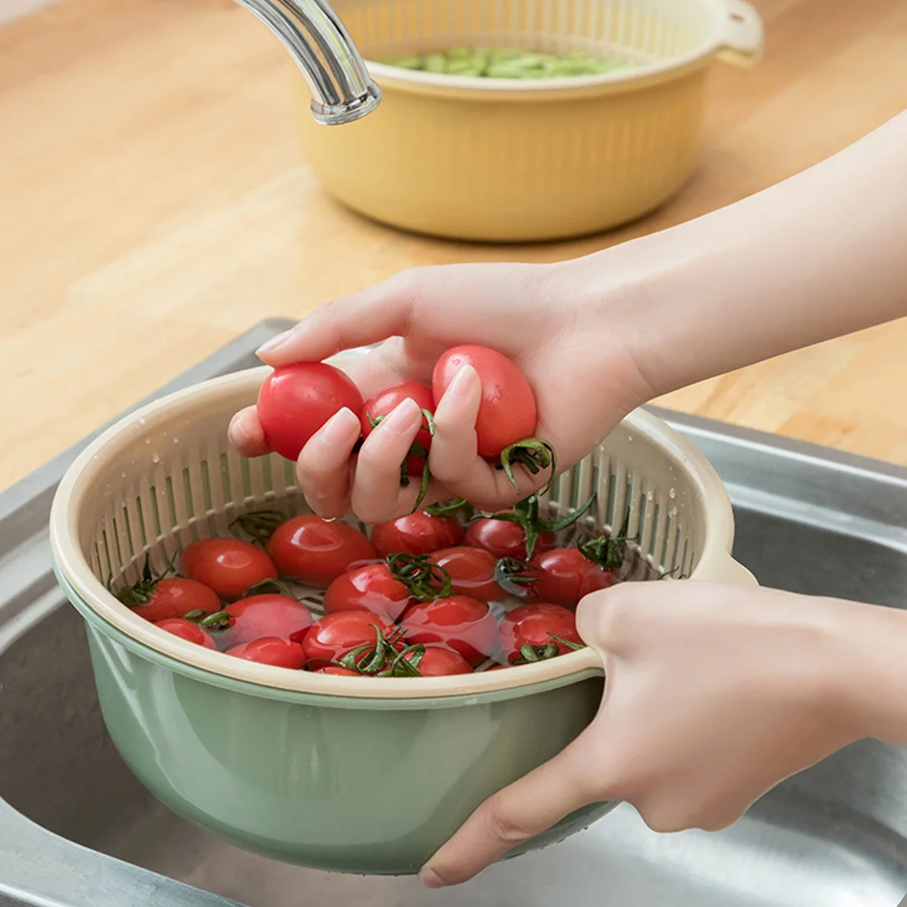 Filter Basket Colander Collapsible Multifunctinal Draining Double-layer Fruit Vegetable Clean
Filter Basket Colander Collapsible Multifunctinal Draining Double-layer Fruit Vegetable Clean