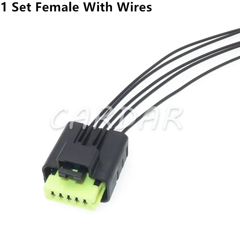 1 компл. 5 контактов 211PC052S0081 211 PC052S0081 1,5 мм водонепроницаемый автомобильный Электрический проводной соединитель в сборе переменного тока