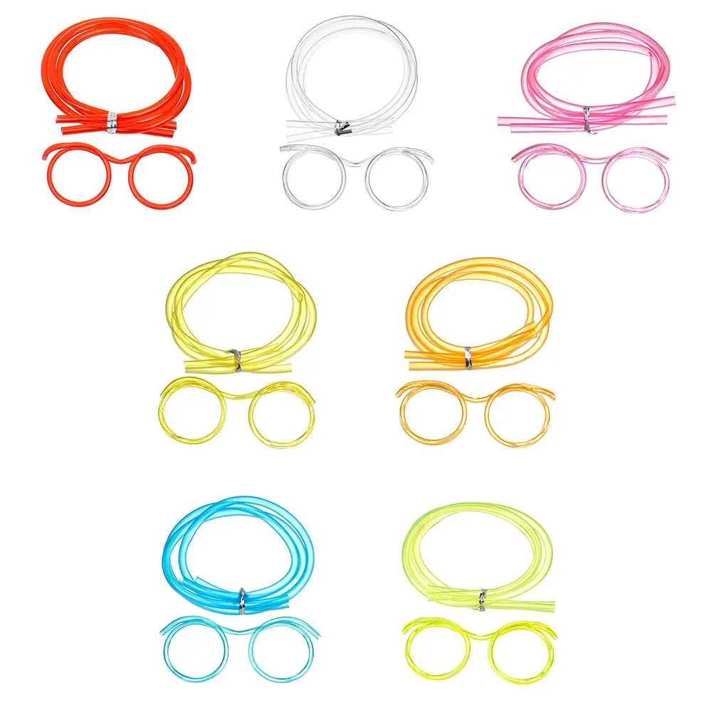 Creativity PVC Flexible Soft Drinking Funny Toy Glasses Straw Party Supplies
Creativity PVC Flexible Soft Drinking Funny Toy Glasses Straw Party Supplies