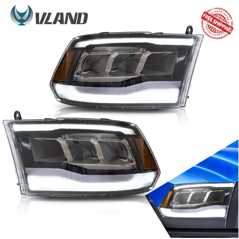 VLAND auto led light for car head lamp FOR DODGE RAM1500/2500/3500 2009-2018/RAM1500 CLASSIC 2019-2021 h7 led h7 luces led 12v
VLAND auto led light for car head lamp FOR DODGE RAM1500/2500/3500 2009-2018/RAM1500 CLASSIC 2019-2021 h7 led h7 luces led 12v