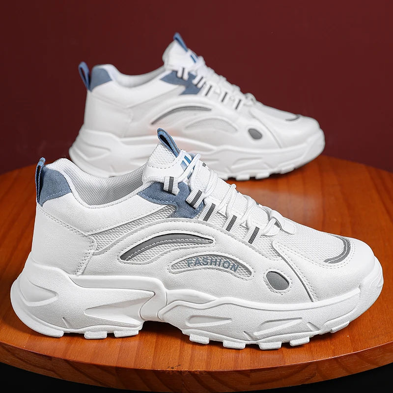 Fashion Trend Men Walking Shoes Outdoor Quality Breathable Male Sneakers Anti-skid Comfort Zapatillas Hombre White All-match
Fashion Trend Men Walking Shoes Outdoor Quality Breathable Male Sneakers Anti-skid Comfort Zapatillas Hombre White All-match