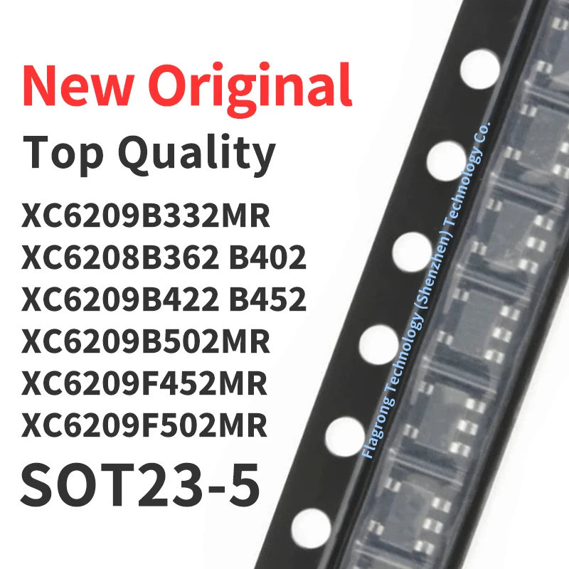 10 PCS XC6209B332MR XC6208B362 XC6209B402MR XC6209B422 XC6209B452MR XC6209B502MR XC6209F452MR XC6209F502MR SOT23-5 Chip IC
10 PCS XC6209B332MR XC6208B362 XC6209B402MR XC6209B422 XC6209B452MR XC6209B502MR XC6209F452MR XC6209F502MR SOT23-5 Chip IC