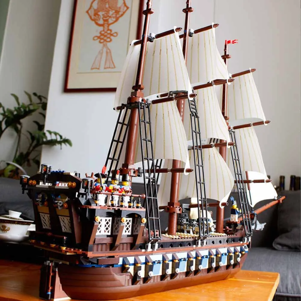 2023 NEW 1709PCS Pirates Imperial Caribbean Building Blocks Set Flagship Model DIY Compatible Christmas Toys for Boy Gifts Kids
2023 NEW 1709PCS Pirates Imperial Caribbean Building Blocks Set Flagship Model DIY Compatible Christmas Toys for Boy Gifts Kids
