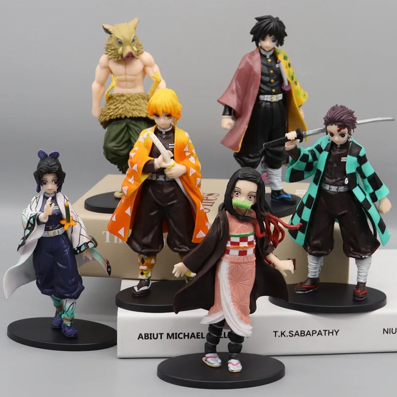 Anime Demon Slayer Figure Kamado Tanjirou Nezuko Action Figures PVC Model Toys Zenitsu Figurine Inosuke Kimetsu No Yaiba Figura
Anime Demon Slayer Figure Kamado Tanjirou Nezuko Action Figures PVC Model Toys Zenitsu Figurine Inosuke Kimetsu No Yaiba Figura
