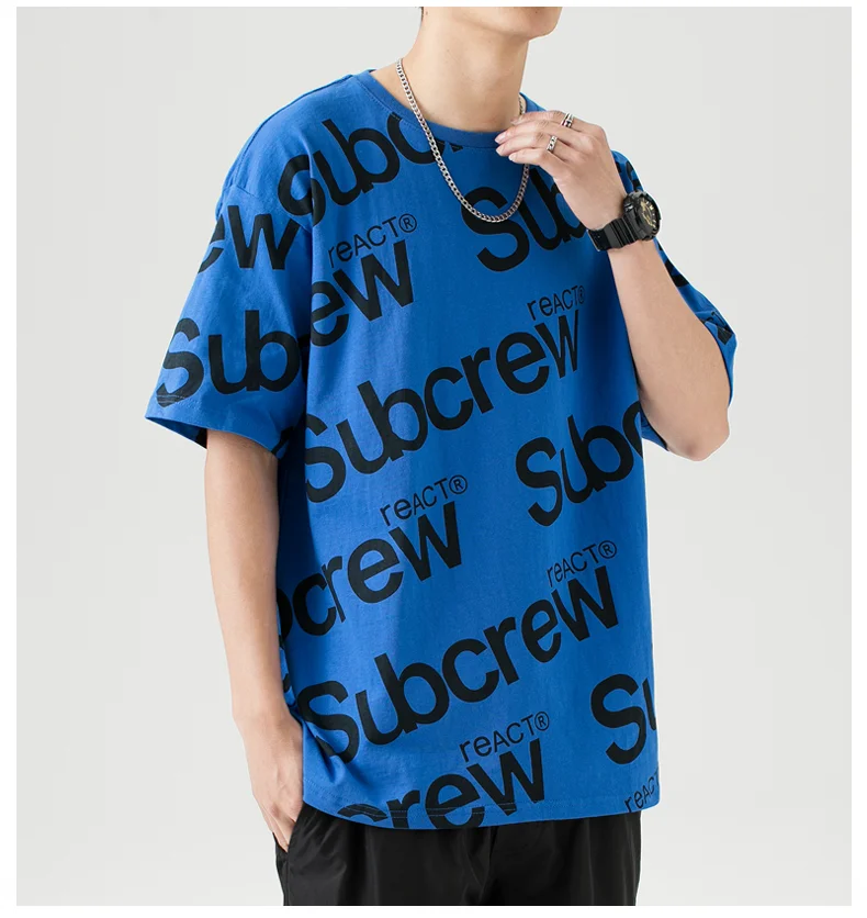 M0871 Short-sleeved t-shirt men's summer cotton t-shirt loose top clothes men's summer bottoming shirt
M0871 Short-sleeved t-shirt men's summer cotton t-shirt loose top clothes men's summer bottoming shirt