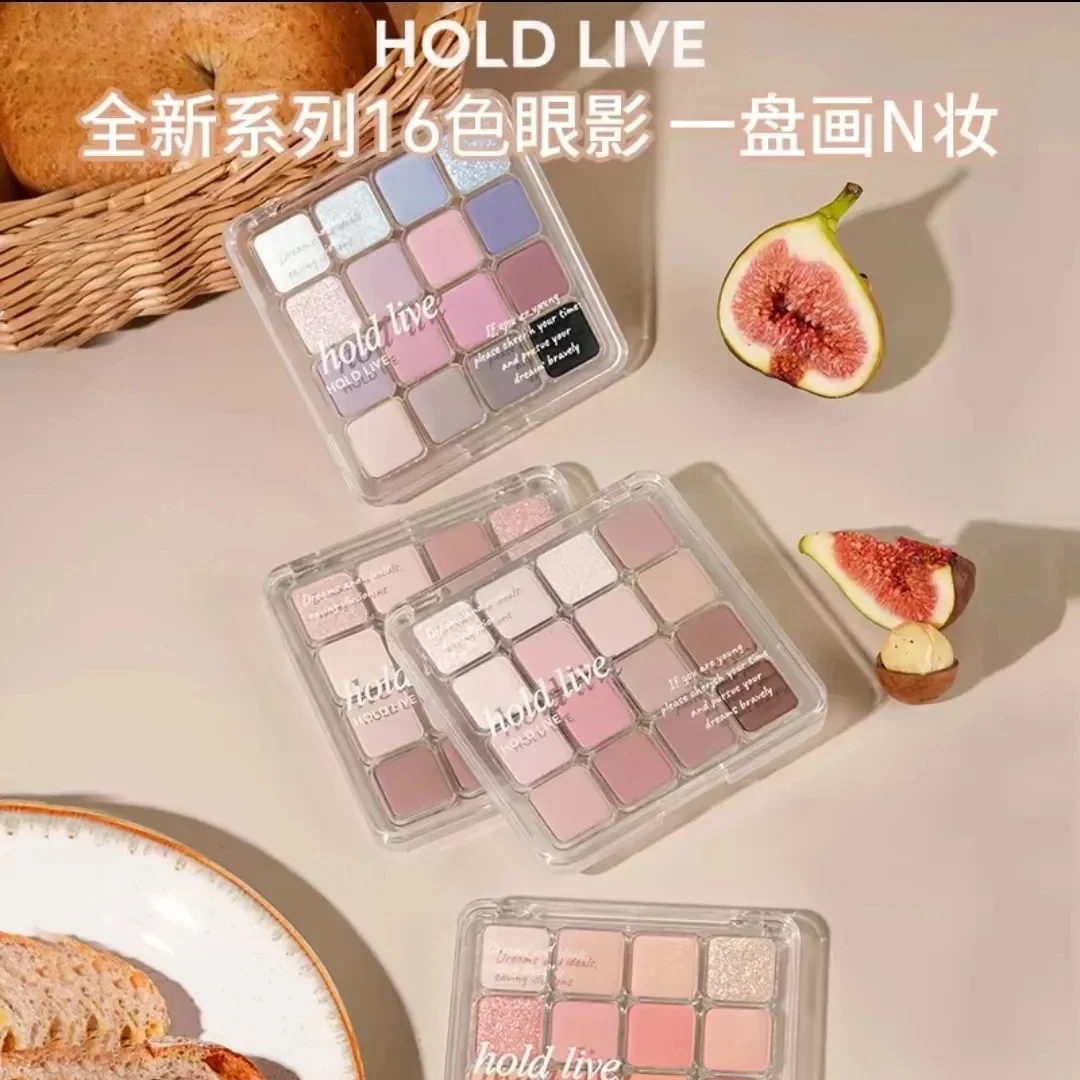 HOLDLIVE 16 Color Eyeshadow Palette Long Lasting Easy To Color Matte Pearl Glitter Eyeshadow Pink Brown Daily Makeup Palette
HOLDLIVE 16 Color Eyeshadow Palette Long Lasting Easy To Color Matte Pearl Glitter Eyeshadow Pink Brown Daily Makeup Palette
