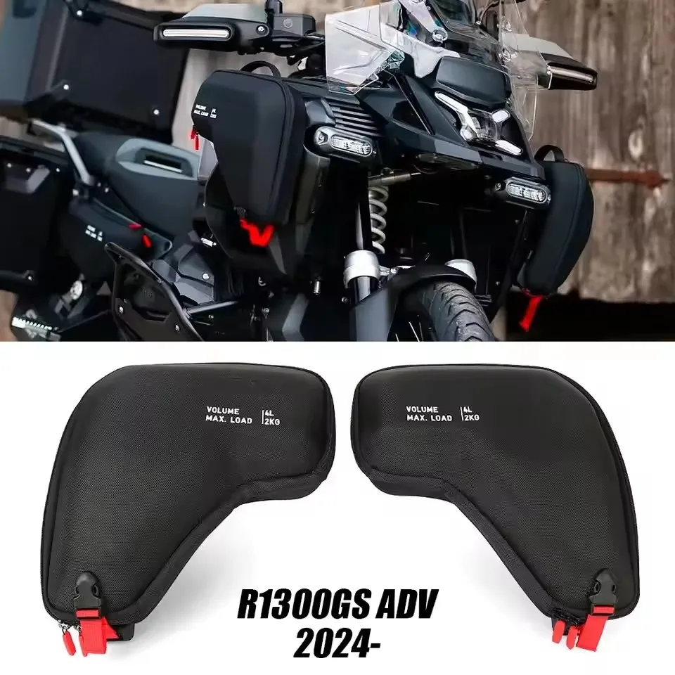Новая сумка для топливного бака мотоцикла BMW R1300GS Adventure R 1300 GS ADV 2024 2025, боковые сумки для радиатора, 2 л, седельная сумка для хранения рамы 
Новая сумка для топливного бака мотоцикла BMW R1300GS Adventure R 1300 GS ADV 2024 2025, боковые сумки для радиатора, 2 л, седельная сумка для хранения рамы