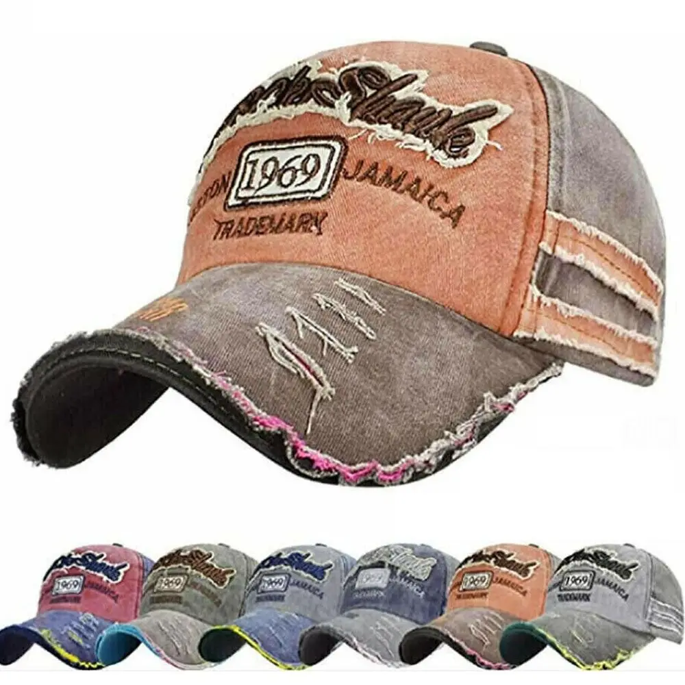 Outdoor Sports Men Women Adjustable Vintage Baseball Hats Sunscreen Hats Distressed Faded Cap Embroidery Baseball Caps
Outdoor Sports Men Women Adjustable Vintage Baseball Hats Sunscreen Hats Distressed Faded Cap Embroidery Baseball Caps