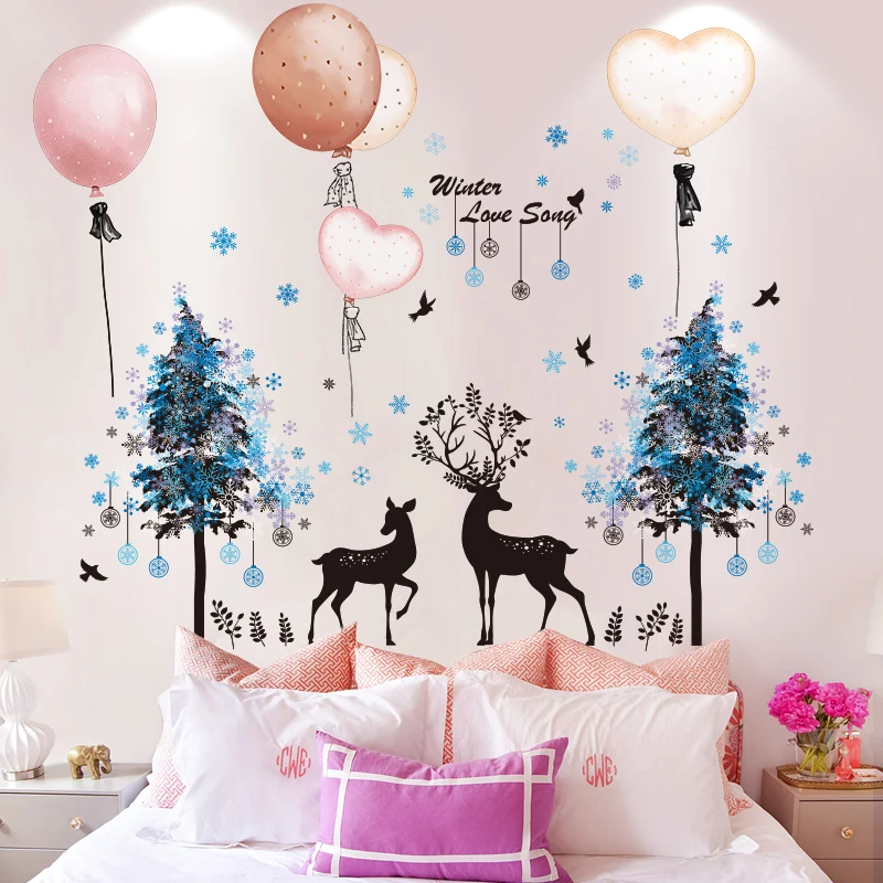 Наклейки на стену с изображением животных и оленей, украшение «сделай сам» для детской комнаты, детской комнаты, детской комнаты
Наклейки на стену с изображением животных и оленей, украшение «сделай сам» для детской комнаты, детской комнаты, детской комнаты