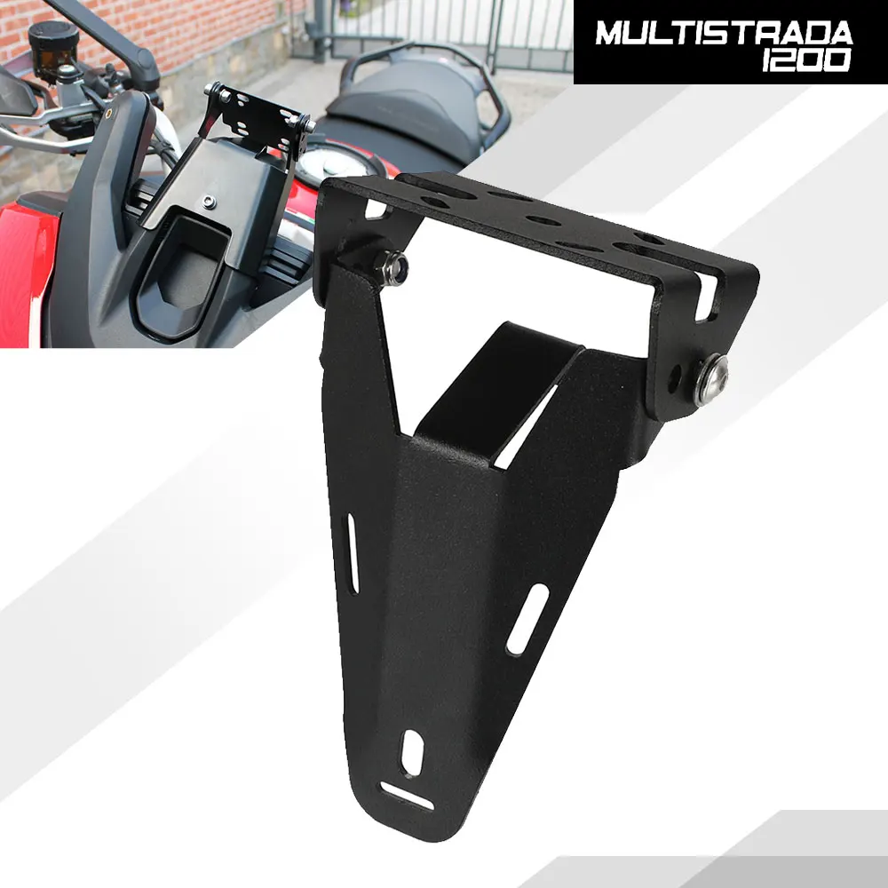 Motorcycle Navigation Support Windshield Lifting Function Adjustment GPS Phone Bracket FOR DUCATI MULTISTRADA 1200 2013 2014 
Motorcycle Navigation Support Windshield Lifting Function Adjustment GPS Phone Bracket FOR DUCATI MULTISTRADA 1200 2013 2014