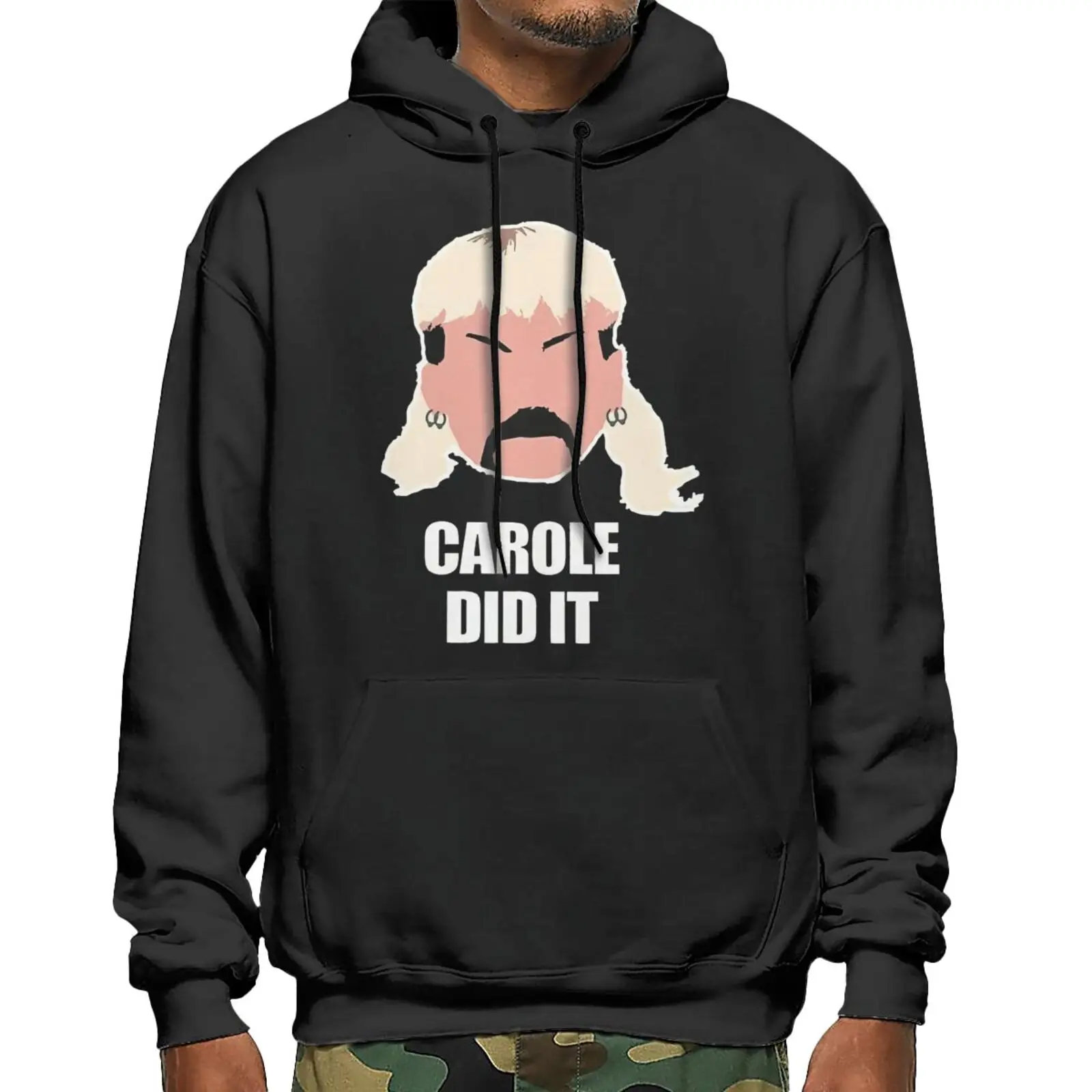 Joe Exotic Tiger King Carole Baskin Sweatshirts Hoodies Hooded Zip-Up Sportswear Streetwear Men Streetwear Men Hoodie Oversize
Joe Exotic Tiger King Carole Baskin Sweatshirts Hoodies Hooded Zip-Up Sportswear Streetwear Men Streetwear Men Hoodie Oversize