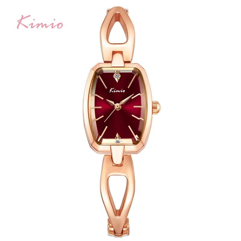 KIMIO Luxury Women Bracelet Watches Stainless Steel Hollow Rose Gold Plated Female Quartz Watch 2022 Montre Femme With Box
KIMIO Luxury Women Bracelet Watches Stainless Steel Hollow Rose Gold Plated Female Quartz Watch 2022 Montre Femme With Box